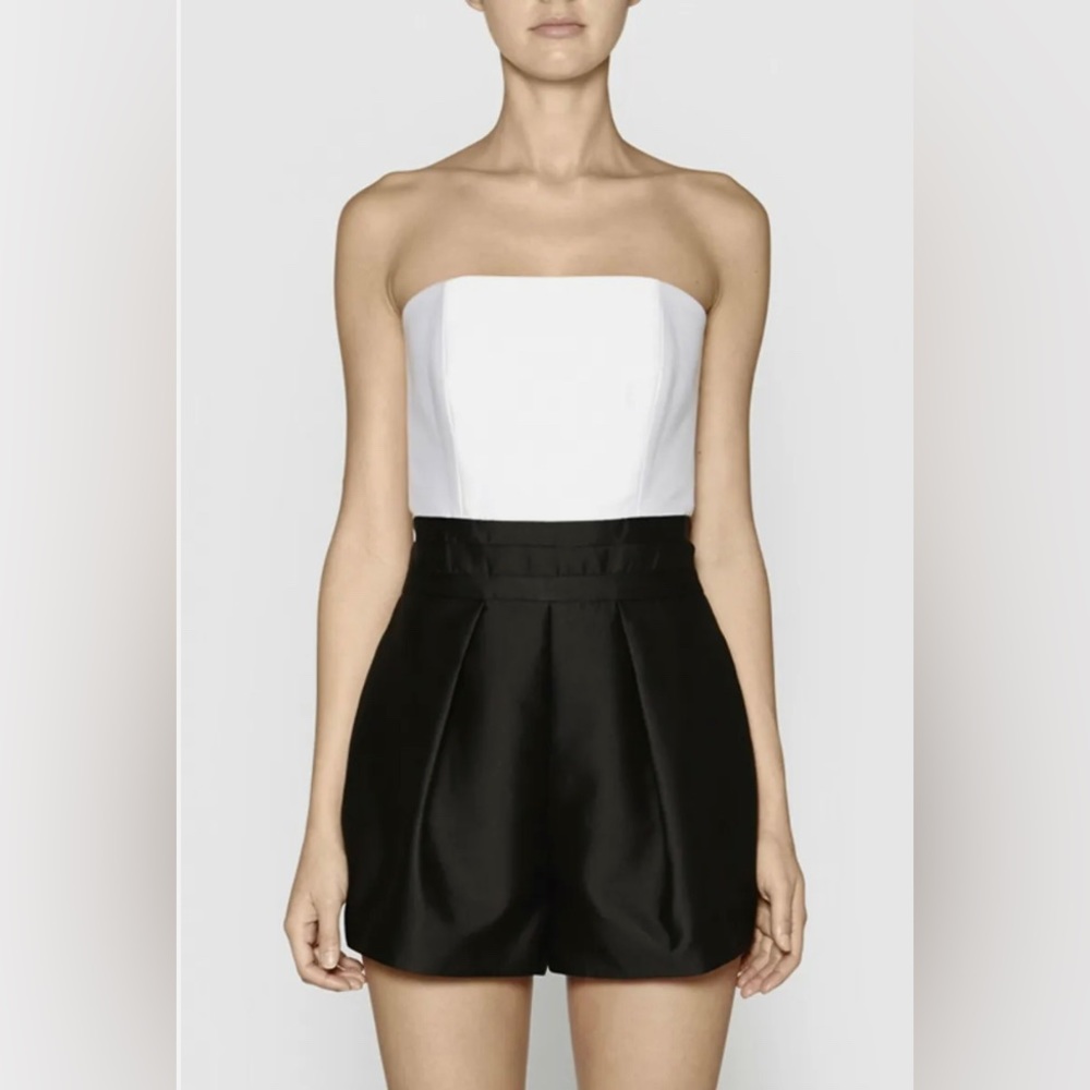 Camilla and Marc Luxe Strategy Strapless Jumpsuit Romper Playsuit Size 2